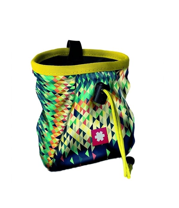 Ocún pytel na magnezium Lucky + Belt, žlutá/modrá